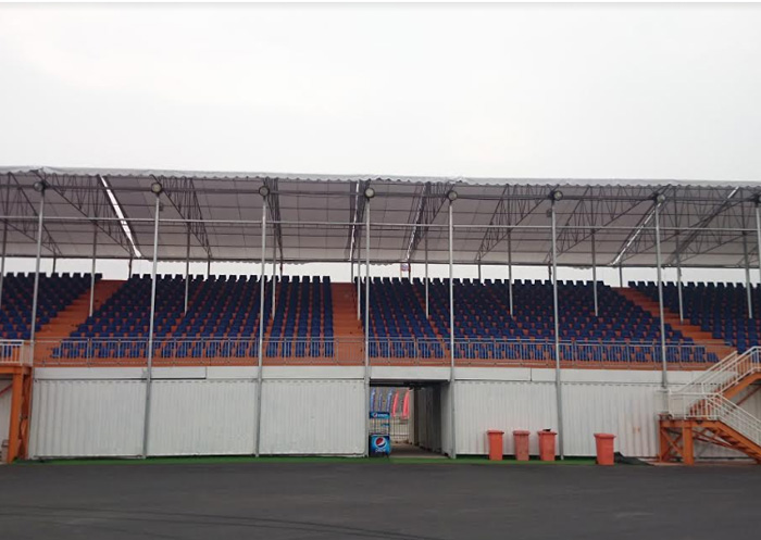 Công trình ghế sân vận động tại trường đua Đại Nam