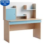 Bàn học gia đình có kệ BHS407