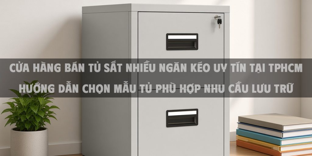 Cửa hàng bán tủ sắt nhiều ngăn kéo uy tín tại TPHCM hướng dẫn chọn mẫu tủ phù hợp nhu cầu lưu trữ