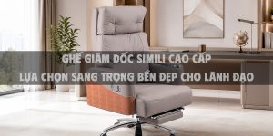 Ghế giám đốc simili cao cấp lựa chọn sang trọng bền đẹp cho lãnh đạo