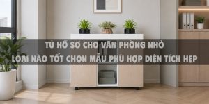 Tủ hồ sơ cho văn phòng nhỏ loại nào tốt chọn mẫu phù hợp diện tích hẹp